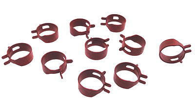 10x Schelle rot Schlauch Benzin Wasser Chevrolet Oldsmobile Buick GM Ford Mopar