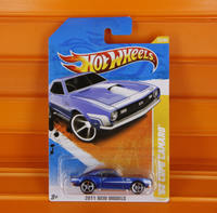 Hot Wheels - 2011 - '68 Copo Camaro (Blau) - New Models 25/30 - 025/244
