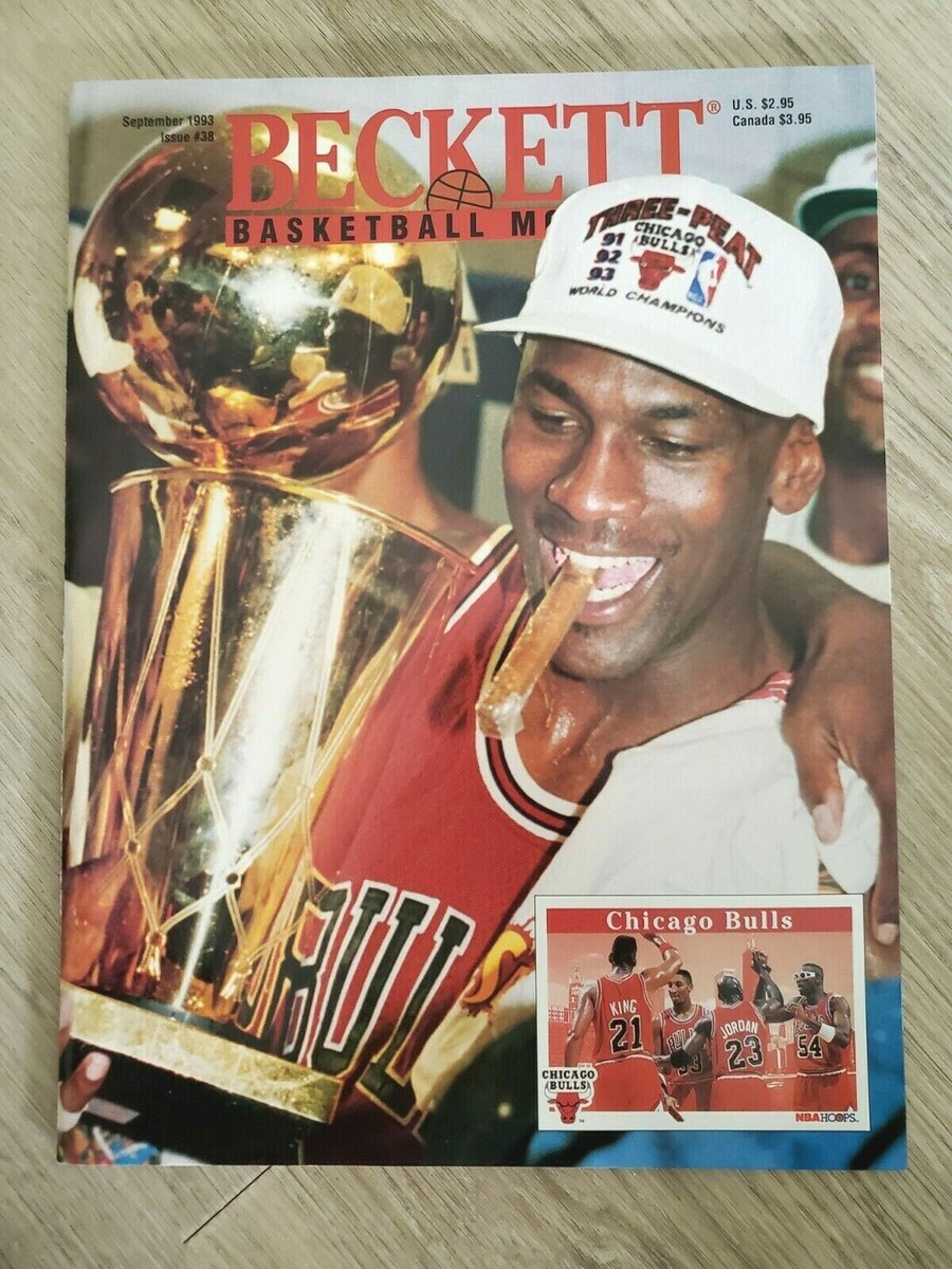 Beckett Basketball Monthly September 1993 Issue #38 Michael Jordan