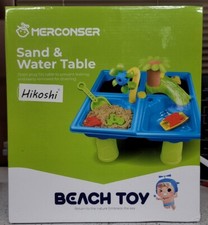 Merconser 24 piece Sand and Water Table Beach Toy for Kids 3 and up