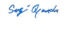 Sayuri Oyamada Autogramm signed 10x15 cm Karteikarte
