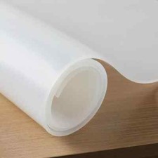 Translucent Silicone Rubber Sheet 12" Wide x 1/8" Thick x 12" Long High Tempe...