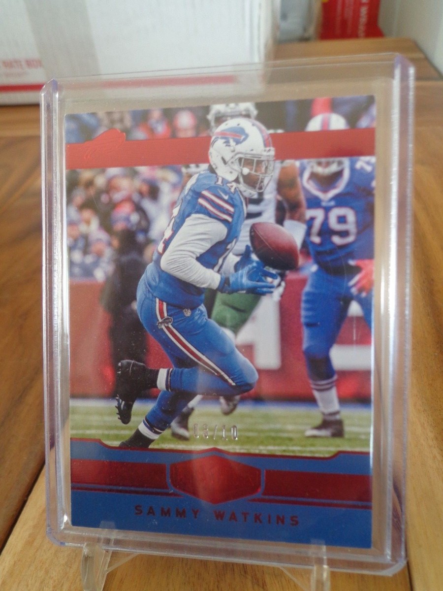 2016 PANINI PLATES PATCHES SAMMY WATKINS 03/10 BILLS