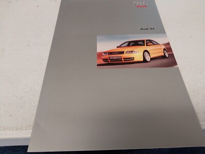 1999 AUDI S4 Original Sales Brochure eBay Australia