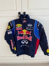 Red Bull F1 Vintage Style Jacket Size M