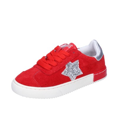 shoes girls HOLALA sneakers red suede BH10