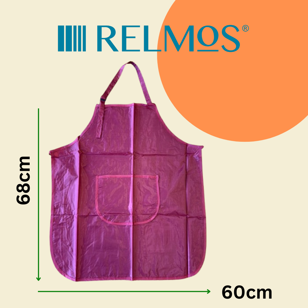 Red beauty salon Luxury Colour Tint Salon Hairdressing Hair Make apron gown