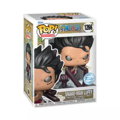Funko Pop! One Piece - Snake-Man Luffy (Metallic) #1266