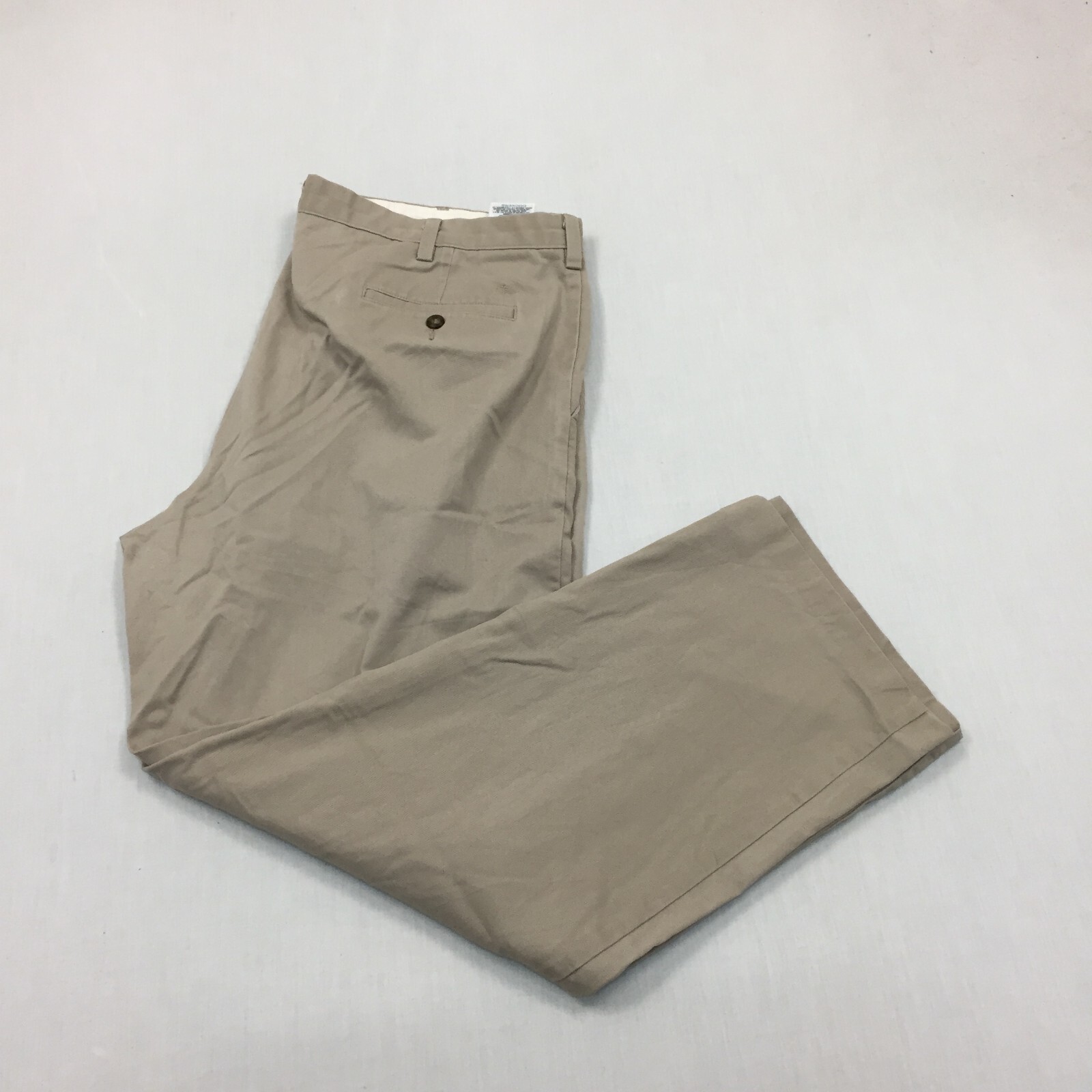 Dockers D3 Chino Trousers Cotton Pants Straight Fit Mens Size 40W 30L Beige