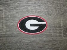 University Georgia Bulldogs UGA College Embroidered Iron On Patch 3" x 1.75"