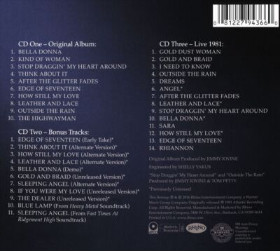 STEVIE NICKS - BELLA DONNA [BONUS TRACKS] NEW CD
