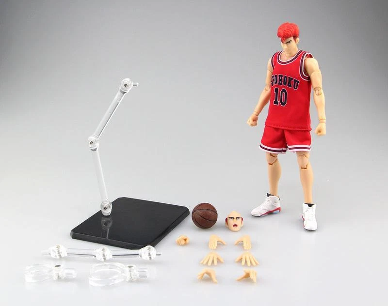 Boneco de ação Dasin modelo anime Shohoku Hanamichi Sakuragi decoração colecionador 19cm - Imagem 2 de 4