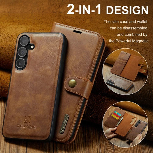 For Samsung Galaxy S25 S24 S23 Ultra A55 A35 A15 A54 Leather Wallet Card Cover - Picture 49 of 57