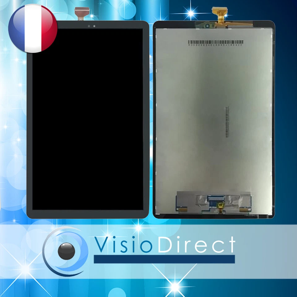 VISIODIRECT Ecran Vitre tactile+LCD pour Samsung Galaxy Tab A 2018 10.5 SM-T590 SM-T595 NOIR
