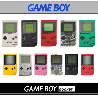 Nintendo Game Boy Classic & Pocket versch. Farben Handheld-Spiel-Konsole      