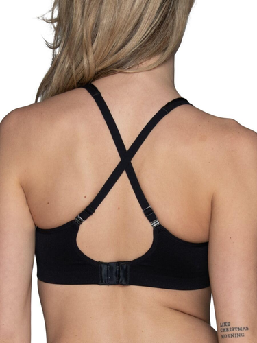 Women'S Wireless Bra, Soft Smoothing Fabrics & Breathable Cups, Simple Sizing Av - Picture 4 of 12