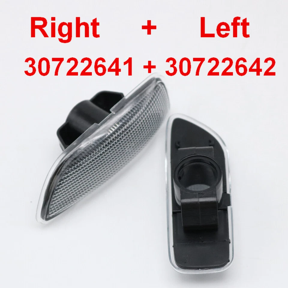 For VOLVO S60 V70 S80 XC90 Left & Right Side Marker Light Bumper Turn Signal New - Image 4 of 4
