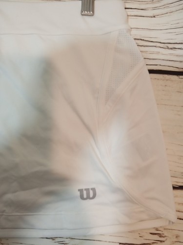 Wilson Skirt 12.5 sporty white Womens Medium - Picture 2 of 6