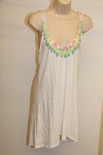 NWT Hurley Bikini Swimsuit Cover Up Dress Size S White
