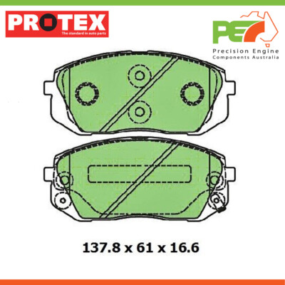New PROTEX Ultra DISC BRAKE PAD SET For KIA OPTIMA 2.4 GDI [JF] 2.4L