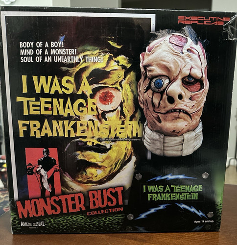 I was a teenage Frankenstein Bust 3:4 Scale Limited Edition PrePainted 64 of 100
