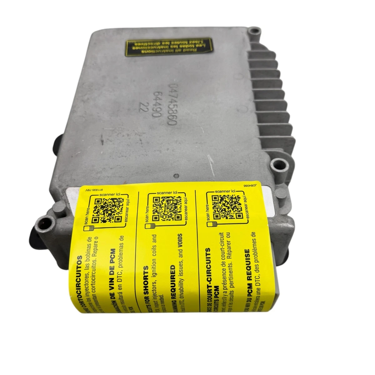 ECU PCM Reprogramado Para Dodge Caravan 2003 - Número 04727319, Plug&play, Sin SKIM
