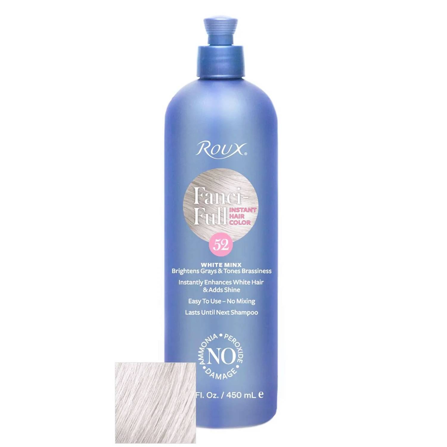 Roux Fanci-Full Colorazione Istantanea Per Capelli White Minx 52 450 Ml