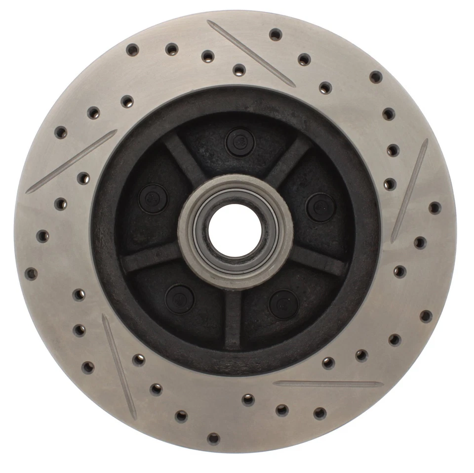 Rotor de freno de disco del lado del pasajero delantero Stoptech para 1988-1991 C1500 (227.66010R) Foto 4 de 4