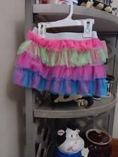 Girls size X/S 4- 5 Multicolor freestyle danskin TuTu skirt