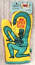 Blue Q Mr. Spice Guy Cotton Cotton Oven Mitt Humor Whimsical