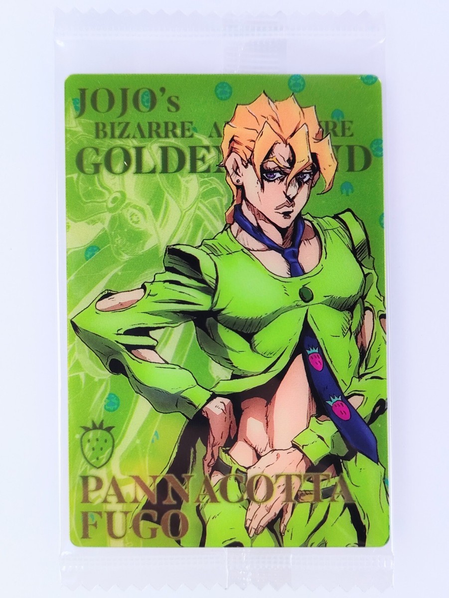 Pannacotta Fugo JoJo's Bizarre Adventure Wafer Card No.07 Bandai