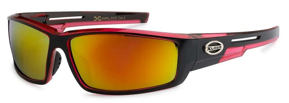 Sports Sunglasses Men Women Lightweight Driving Glasses UV400[Black] - Image 4 of 4