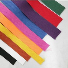 Nylon Tape Strap Webbing in 10 colors , 3/4", 1"  1-1/2" ,CHOOSE 10 OR 55 YARDS