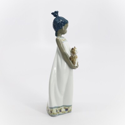 Lladro Porcelain 'Close to My Heart' Black Legacy Figurine #5603 w