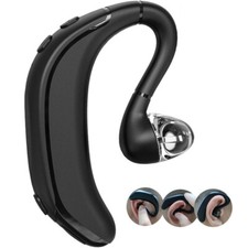 Bluetooth Headset Trucker Business Handsfree Earpiece Music Headphones Mic