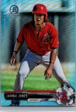 2017 Bowman Draft #BDC-61 Jahmai Jones Chrome Sky Blue Refractor #/399