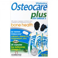 Vitabiotics Osteocare Plus Dual Pack 28 Capsules 54 Tablets - 6 Pack Vitabiotics Osteocare Plus Dual Pack 28 Capsules 54 Tablets - 6 Pack
