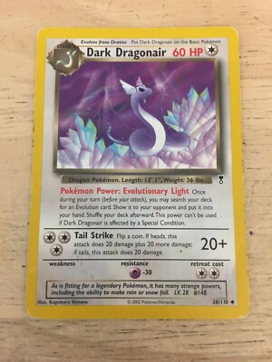 Original Legendary Collection Dark Dragonair Pokemon Card | eBay