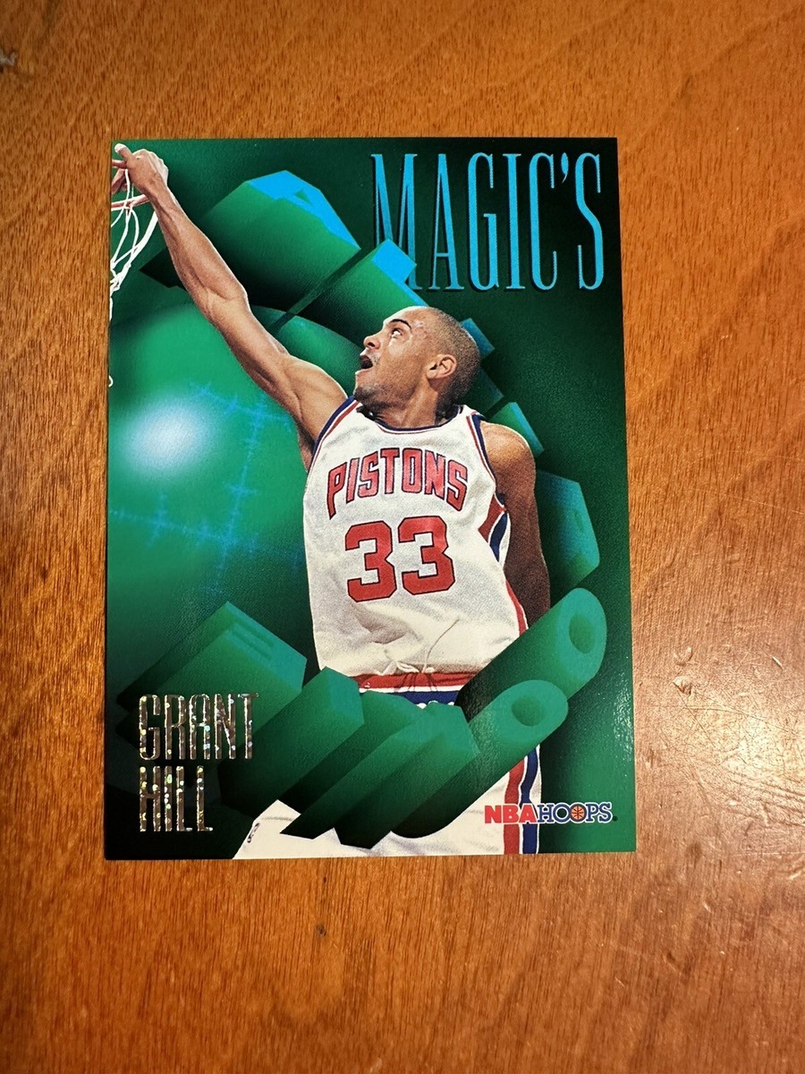 1994 NBA Hoops Magic's All-Rookie Team Foil Tech Grant Hill #FAR-3