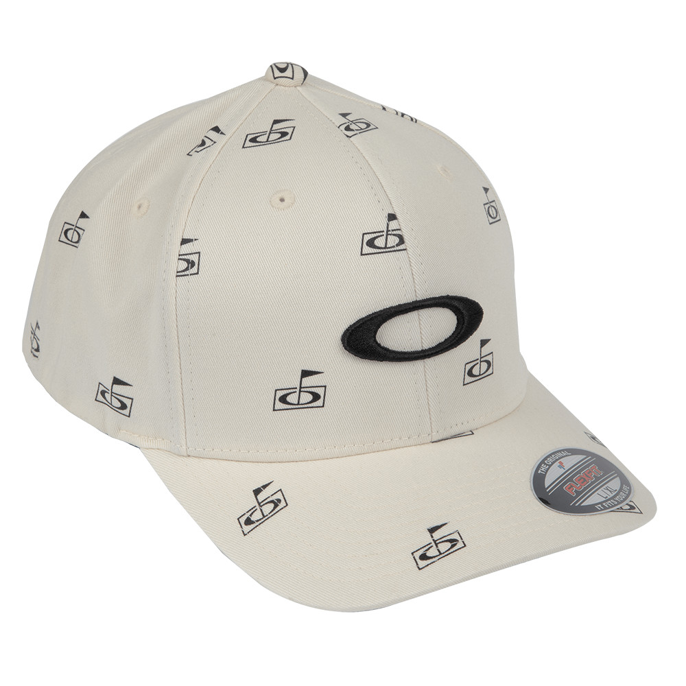 Шляпа с принтом флага Oakley Унисекс спортивная кепка для гольфа повседневная кепка для улицы белая FOS90121110R 12290₽