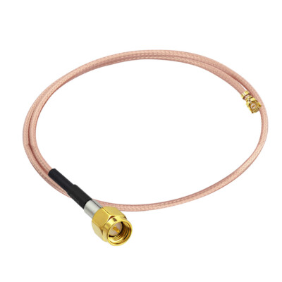 Eightwood SMA Stecker to IPEX IPX U.FL Mini PCI RG178 RF Verlängerung Kabel 90CM