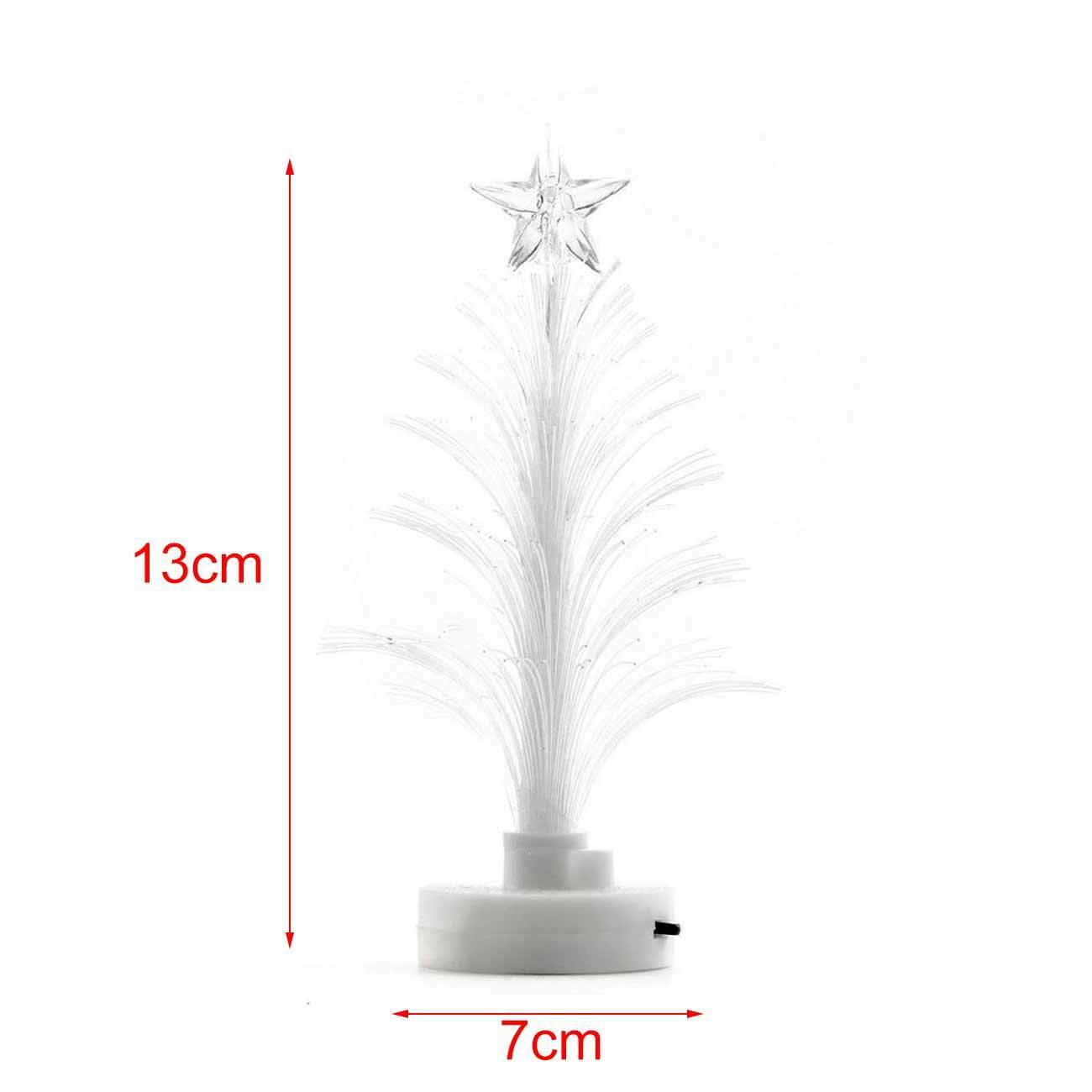 Fiber Optic LED Christmas Tree Sale price D Tabletop Color Max 69% OFF Holiday Changing