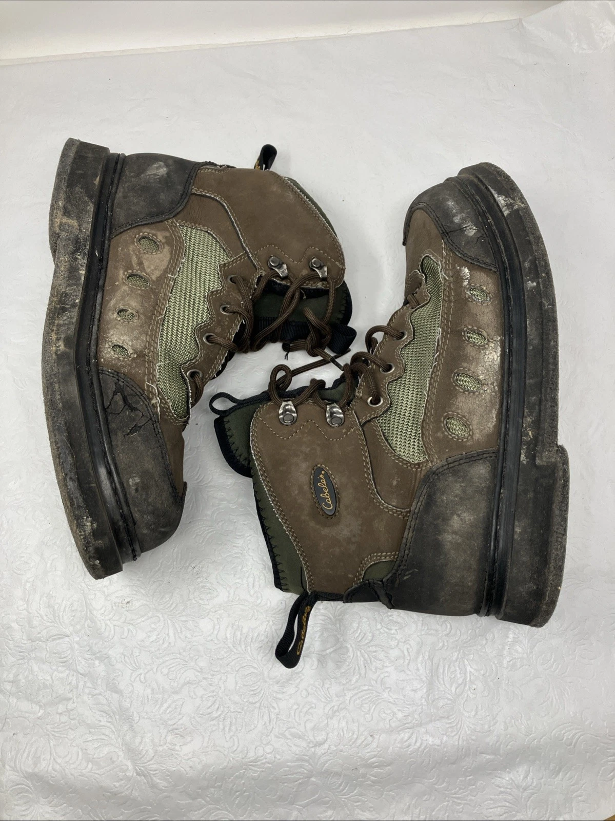 Cabela's Ultralight Studdable Felt Sole Fly Fishing Wading Boots Men's US 11
Opens in a new window o
