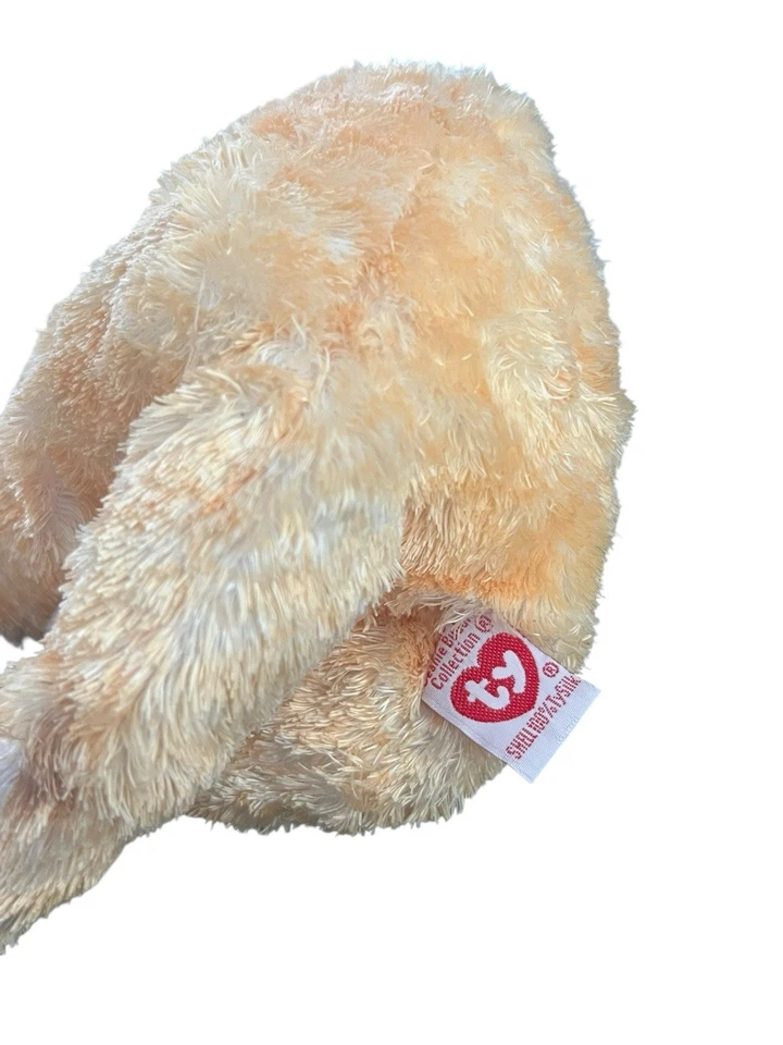 Ty Beanie Buddies 毛绒姜橙色 Tabby 猫“Empress”填充动物玩具 — 第 2/2 张图片