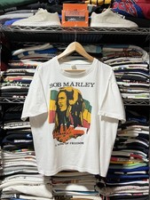 Vintage 80s Bob Marley Redemption Song T-shirt