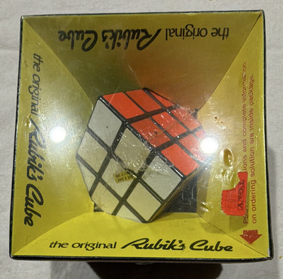 Rubik's Cube Original 3x3x3 Cube/Twist Puzzle Multicolor Plastic In Box