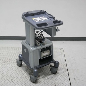 GE LOGIQ e Ultrasound Mobile Docking Cart w/ Printer, DVD-R and 3 Probe Ports