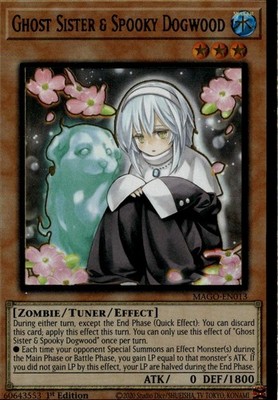 YuGiOh Maximum Gold #MAGO-EN013 Ghost Sister & Spooky Dogwood