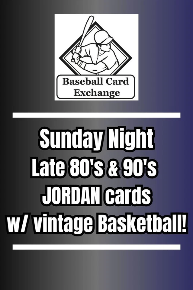 BBCE Sunday 80's & 90's Jordan w/ Vintage Basketball
