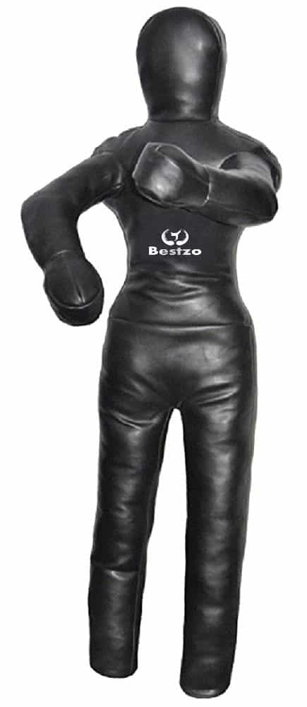 Synthetic Leather Grappling Dummy MMA BJJ Wrestling Training Unfilled standing